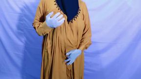 Indian Muslim Hijabi Beautiful Wife Satisfying Her Sexual Hunger With Her Hands - Clear Hindi