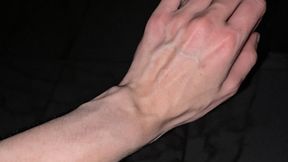 Plumped veins after the shower