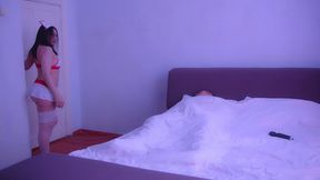 lecherous paramour piss on tits his lady s and ass to mouth fuck her, and she gets oral creampie.