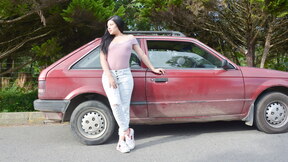 Picking up Latin cutie to fuck her on porn casting