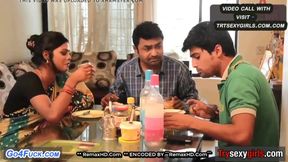 Experience an Indian bhabhi's romantic thrill with daring raw heat