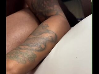 Ebony Barbies suck rod