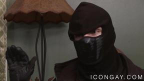 ”Thief anally ravaged & rimmed by hunky stranger”