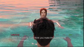 Secret summer #10 - Me & Leanne went for a swim naked.
