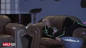 MILFED - Gilf Sally Dangelo Rails Her Granddaughter's Bf And Takes His Load On Her Backside