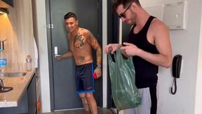 bruno hot e erick diaz dividindo um cu sem camisinha