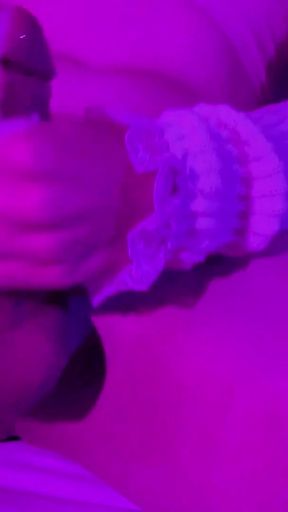 Spectacular moment from "Huge dick femboy gooning and cumming huge load"