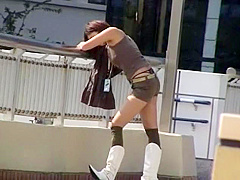 Hottest Japanese Chick Nana Saeki in Fabulous Outdoor, Softcore JAV movie