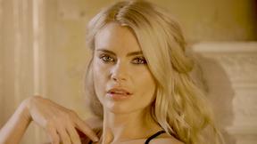 ”Hot small titties blonde babe Miky Muse exposing amazing all natural body”