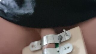 Electro cock torture: bdsm, milking, cbt & fucking