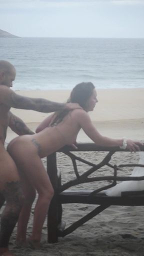 Beach Fuck - Vow Renewals and Cum on My Face