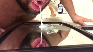 Cum eating compilation