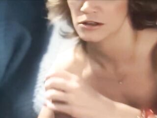 MARILYN CHAMBERS sexiest POV ORAL SEX FINISH cum blast in porn history, that babe licks large rod cum throat