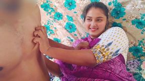 Desi village bhabhi fucked by her devar whe ho making hindi vlogs with her, Hindi Chudai Vlog with Desi bhabhi