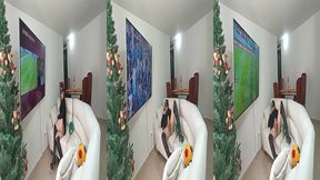 mi hermanastra se calienta viendo el partido de espana vs japon le encanta tocarse la concha y el culo 2