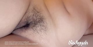 Chubby Arab Muslim Slut Fingering Her Hairy Pussy Looking for Someone to Fuck