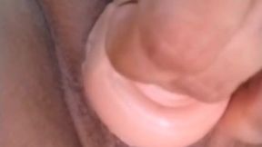 Alluring Mom Self-Fucks with Dildo in Bathroom