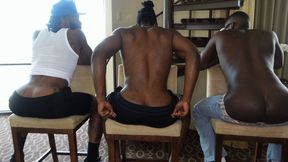 gassy black men fart uncontrollably