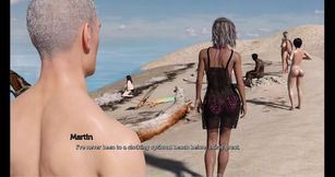 The adventurous couple #50 - Johannes met up with Mia . Anne saw Martin and they enjoyed the day at the beach