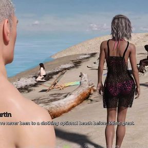 The adventurous couple #50 - Johannes met up with Mia . Anne saw Martin and they enjoyed the day at the beach