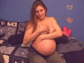 Showing Pregnant Belly