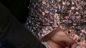 Omg!! The Stranger's Hand Under my Skirt. He Touched Pussy in Subway