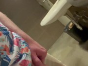 NERDY OTTER PISSES IN BREWERY BATHROOM