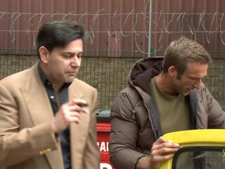 Nasty guy bribes 2 hawt cops with his delightful jock