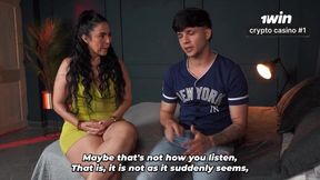Curious Stepson Gets an Eye-Opening Lesson from His Alluring Stepmom!