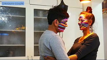 Lonely Housewife Calls Househelp to Cook and Fuck in Kitchen 1