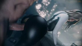 3D anime sex mix featuring attractive dudes getting Lewd