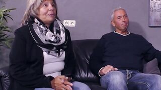 Mature German lovers takes part into sex therapy