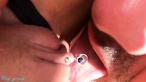 MILF Actress at Gets Her Pierced Clit Eaten Out to Orgasm