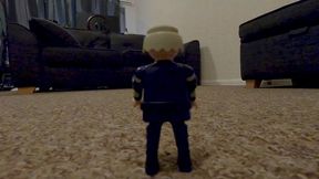 Giant Having Fun with Little Before Eating Him Whole!