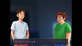 Summertime Saga: buying pussy toy for his friend ep.37