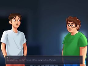 Summertime Saga: buying pussy toy for his friend ep.37