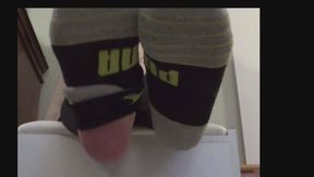 Flirty Feet - Sock Tease and barefoot