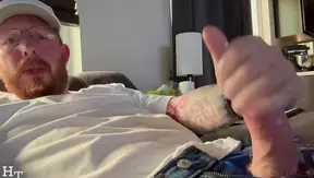Stroke Sessions: This Horny Ginger Bears Self-Pleasure Show – HotNakedAction 18+