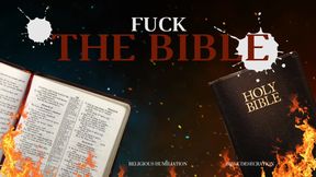 Fuck the Bible - Blasphemous JOI