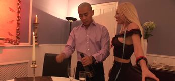 Asian Stud Bangs Gorgeous Blonde - Hot Interracial Action!