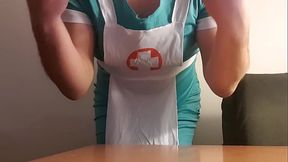 THICC Kinky Sissy Nurse Lucy Keeping Covid Secure For Mistress