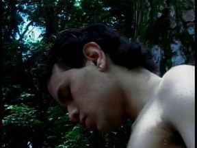 Latin shemale whore fucking a white dude
