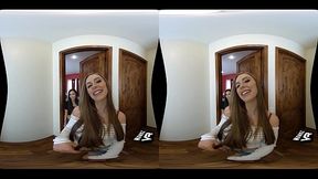 WankzVR - Whitney Westgate &amp_ Gianna Dior - Boxed Lunch