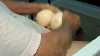 Fucking the Big Rack Stroker - full version