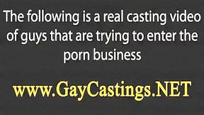 Timid bottom at a gaycasting