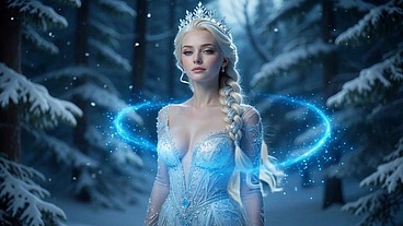 The Ice Queen Awakens - Fucked Hard in Both Holes from Morning till Night (AI-Generated)