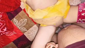 Janvi Bhabhi First Time Fucked by Her Stepbrother in Law in His Bedroom