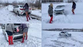 NATASHA KSENIA STUCK IN DRIFT ENGINE OVERHEATING_PART 2_FULL VIDEO 23 MIN