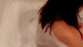 je m ennuyais un peu dans mon bain