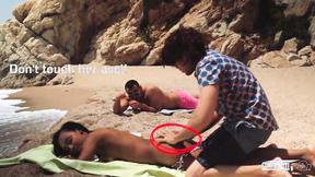 ”PornDoe Pedia: Stunning Portuguese babe Noe Milk beach seduction”